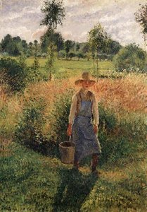 The Gardener by Camille Jacob Pissarro